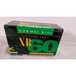 RadioShack XR-60 Normal Bias (Type I) Audio Cassette Tapes